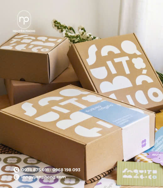 Thiết kế hộp phù hợp với thẩm mỹ của khách hàng mục tiêu